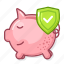 piggy, bank, protection, protect, security, accumulation 