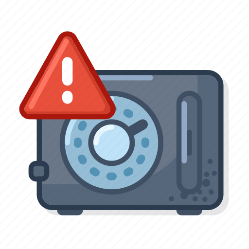 Iron, safe, analog, warning, protection, security icon - Download on Iconfinder