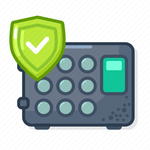 Iron, safe, shield, protection, security icon - Download on Iconfinder