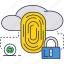 computer, fingerprint, lock, protection, scanner, security 