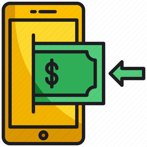 Invoice, money, smartphone icon - Download on Iconfinder