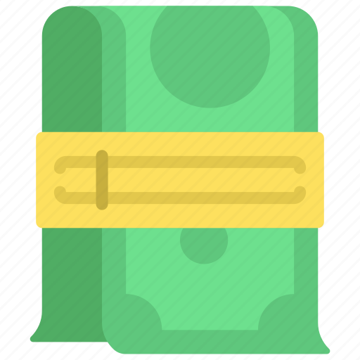Cash, clip, finance, dollar, banknotes icon - Download on Iconfinder
