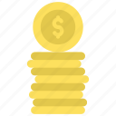 coin, stack, coins, cash, currency