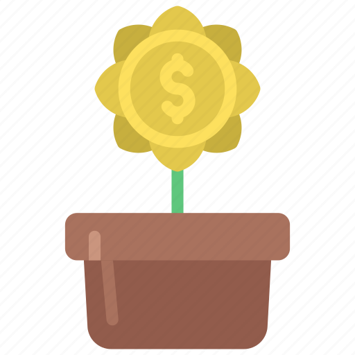 Financial, growth, finances, plant icon - Download on Iconfinder