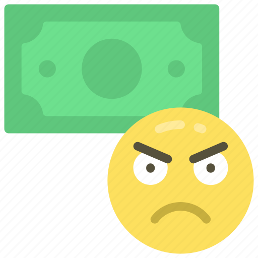 Financial, negativity, sad, angry, cash, negative icon - Download on Iconfinder