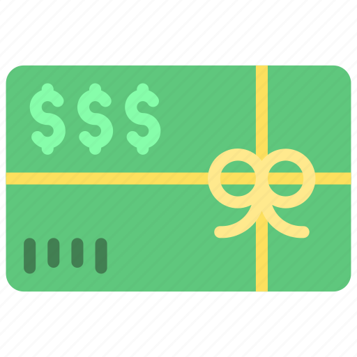 Gift, card, voucher, payment, method, present icon - Download on Iconfinder