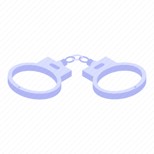Arrest, cartoon, hand, handcuffs, isometric, logo, silhouette icon - Download on Iconfinder