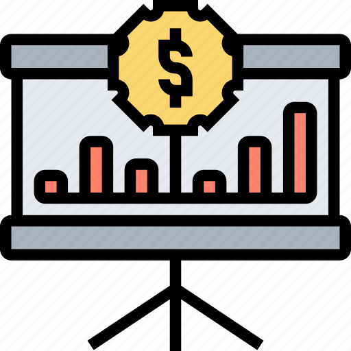Financial, chart, business, analysis, presentation icon - Download on Iconfinder