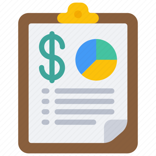 Financial, report, clipboard, analytics, data, reporting icon - Download on Iconfinder
