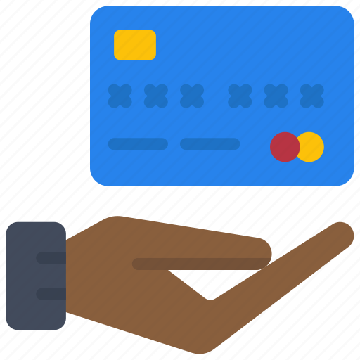Give, credit, card, debit, hand, gesture icon - Download on Iconfinder