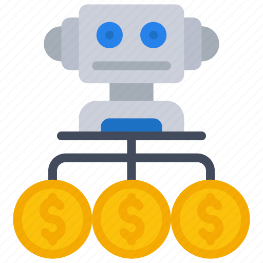 Robot, financial, manager, roobo, advisor, management icon - Download on Iconfinder