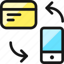 credit, card, smartphone, exchange