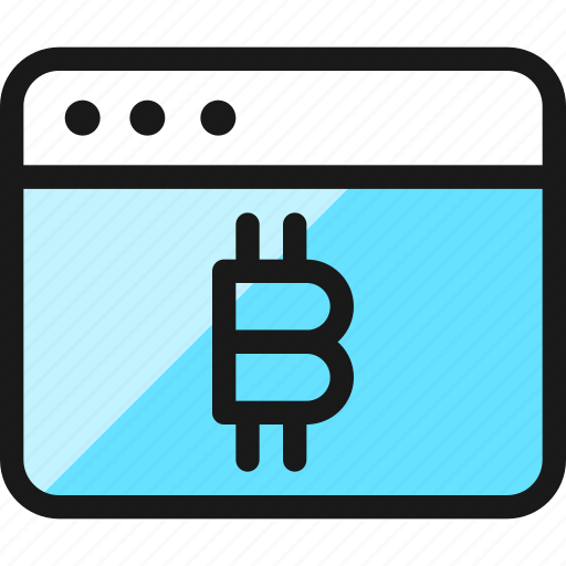 Crypto, currency, bitcoin, browser icon - Download on Iconfinder