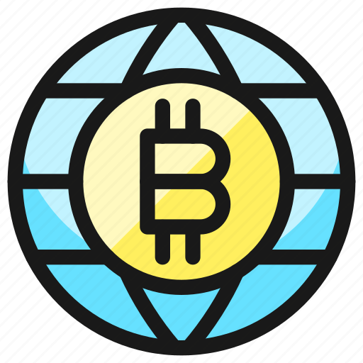 Crypto, currency, bitcoin, world icon - Download on Iconfinder