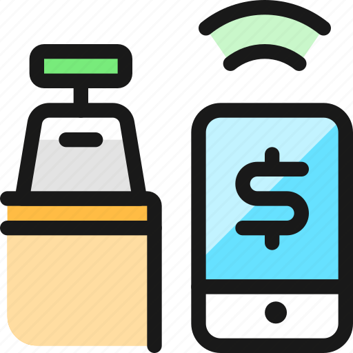 Wireless, payment, smartphone icon - Download on Iconfinder