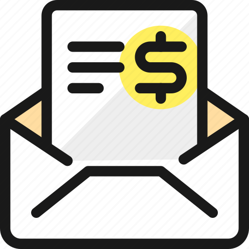 Accounting, invoice, mail icon - Download on Iconfinder