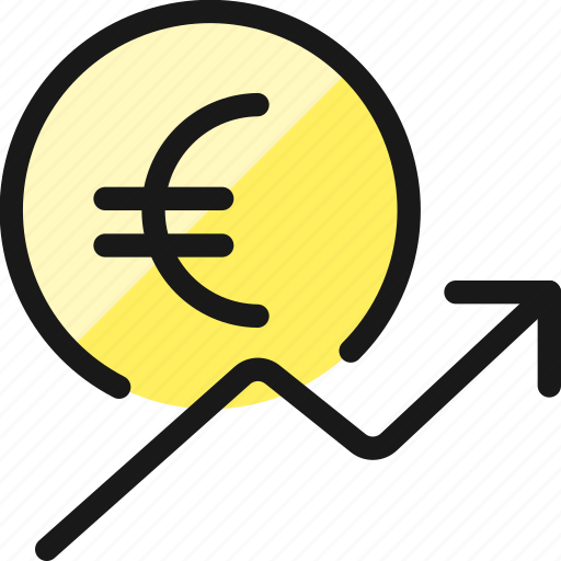 Currency, euro, increase icon - Download on Iconfinder