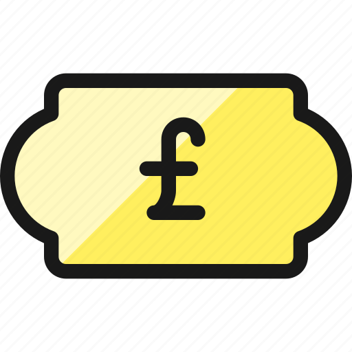 Currency, pound, bill icon - Download on Iconfinder