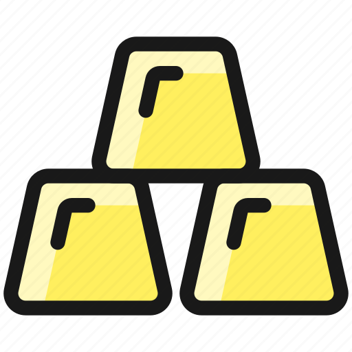 Gold, bars icon - Download on Iconfinder on Iconfinder
