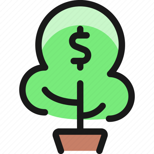 Saving, money, tree icon - Download on Iconfinder