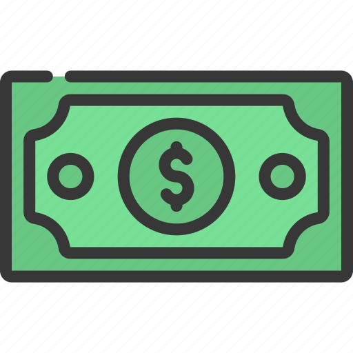 Dollar, bill, cash, banknote, currency icon - Download on Iconfinder