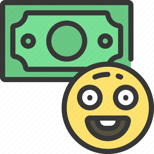 Financially, positive, happy, wealthy, rich icon - Download on Iconfinder
