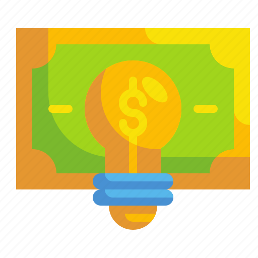 Bulb, business, exchange, finance, idea, money, think icon - Download on Iconfinder