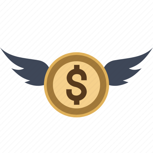 Business, dollar, euro, finance, fly, invest, investor icon - Download on Iconfinder