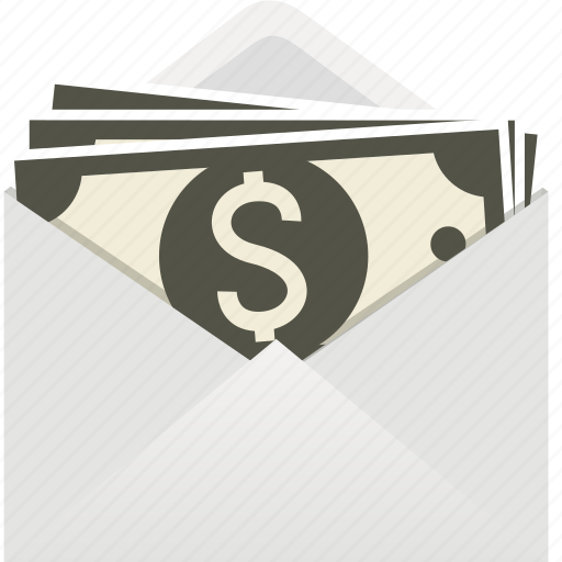 Dollar, envelope, euro, finance, gift, money, papers icon - Download on Iconfinder