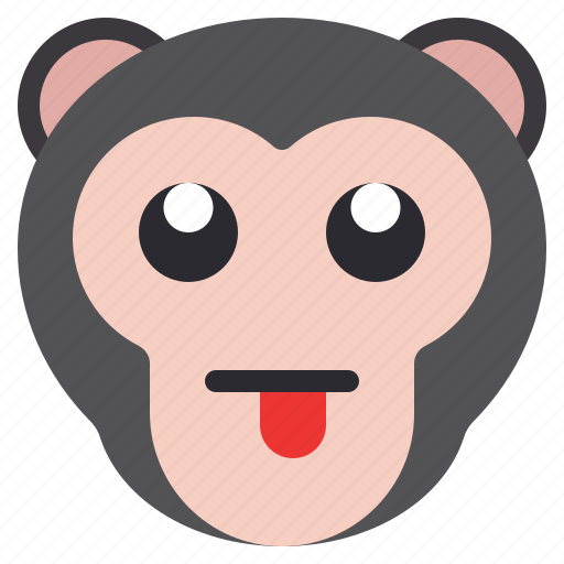 Funny, monkey, animal, wildlife, pet icon - Download on Iconfinder