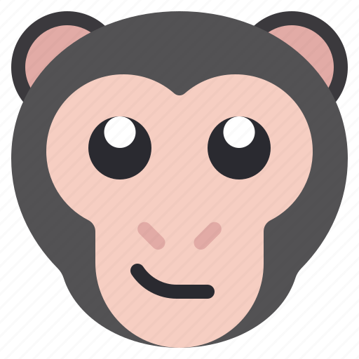 Smirk, monkey, animal, wildlife, pet icon - Download on Iconfinder
