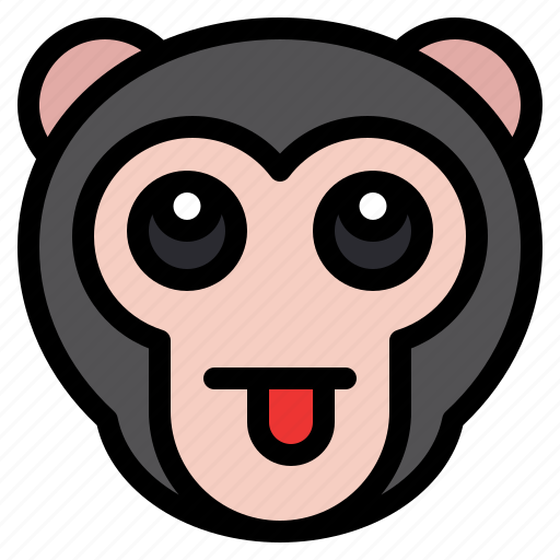 Funny, monkey, animal, wildlife, pet icon - Download on Iconfinder