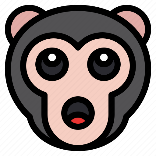 Yawn, monkey, animal, wildlife, pet icon - Download on Iconfinder