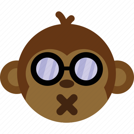 Emoticon, expression, face, monkey, smile icon - Download on Iconfinder