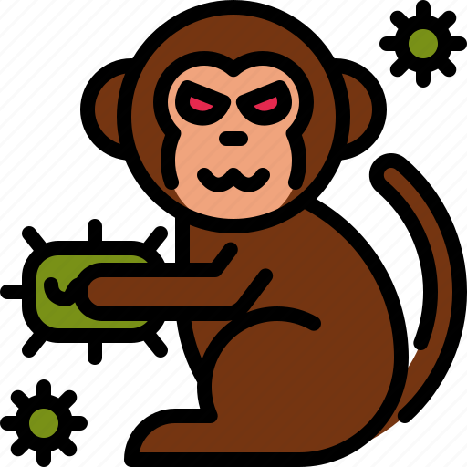 Monkeypox, monkey, smallpox, virus, outbreak icon - Download on Iconfinder