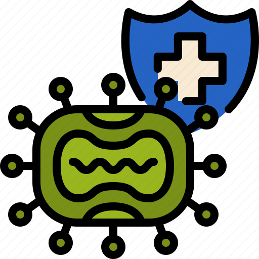 Protection, monkeypox, smallpox, virus, outbreak, shield icon - Download on Iconfinder