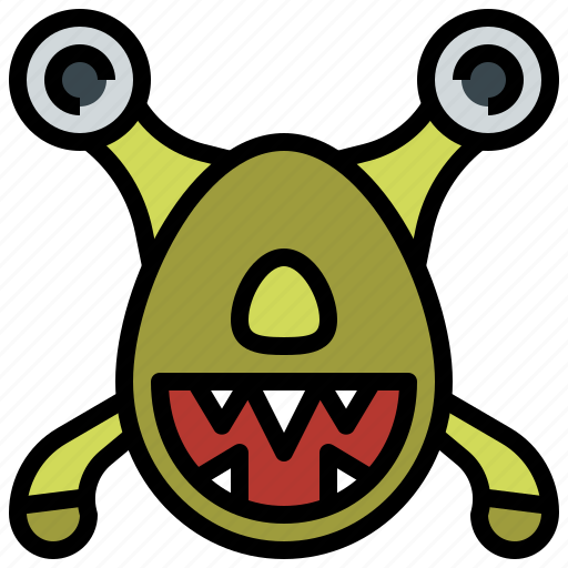 Fear, halloween, horror, miscellaneous, monster, spooky, terror icon - Download on Iconfinder