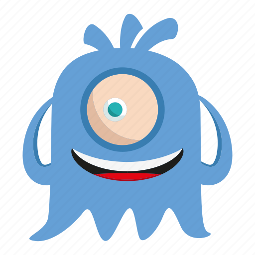 Funny, halloween, monster, smile icon - Download on Iconfinder