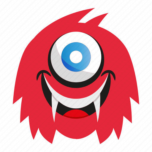 Cartoon, funny, monster, scary icon - Download on Iconfinder