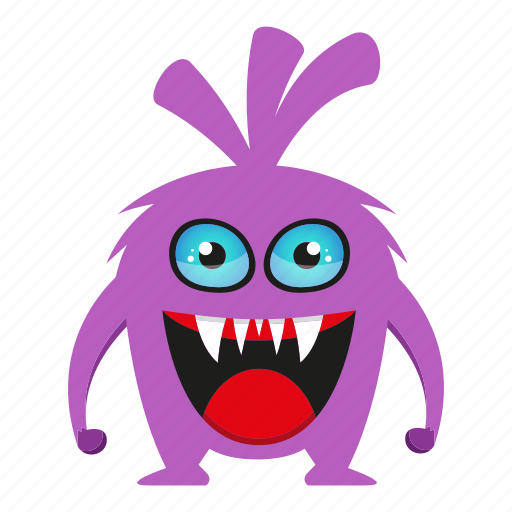Cute monster, devil, funny monster, halloween icon - Download on Iconfinder