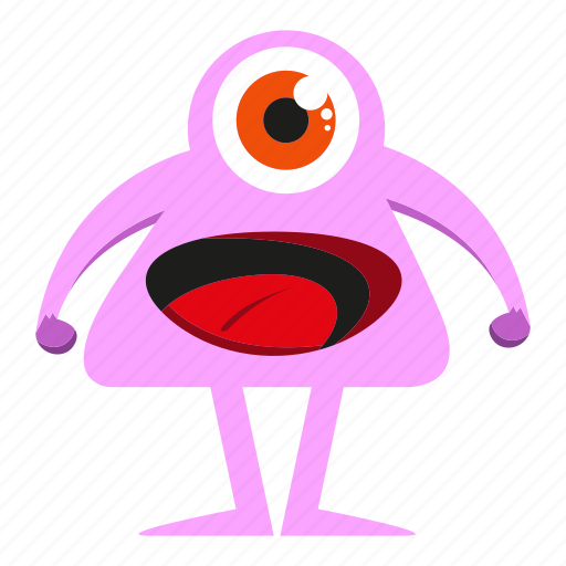 Cute, cute monster, funny monster, halloween icon - Download on Iconfinder
