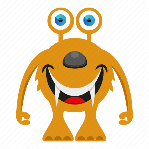 Cartoon, character, cute monster, funny monster icon - Download on Iconfinder