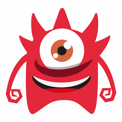 Cartoon, character, cute monster, funny monster icon - Download on Iconfinder