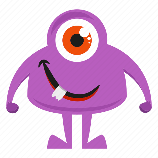Cartoon, character, funny monster icon - Download on Iconfinder