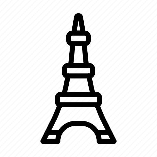 Eiffel tower, paris, landmark, france, tower icon - Download on Iconfinder