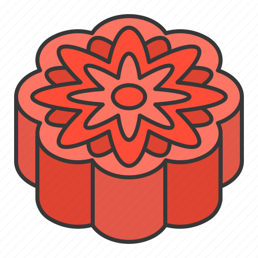 Cake, chinese, dessert, moon, mooncake, sweets icon - Download on Iconfinder