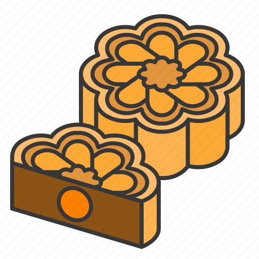 Cake, dessert, moon, mooncake, sweets icon - Download on Iconfinder