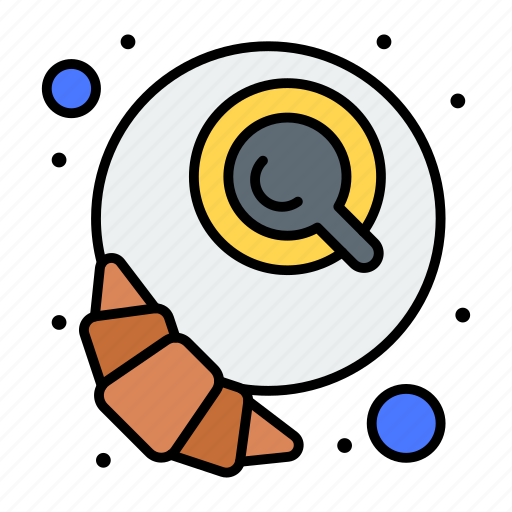 Breakfast, coffee, croissant, morning icon - Download on Iconfinder