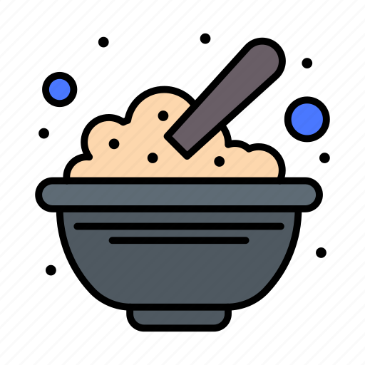 Bowl, cereals, food, oats, peanuts icon - Download on Iconfinder