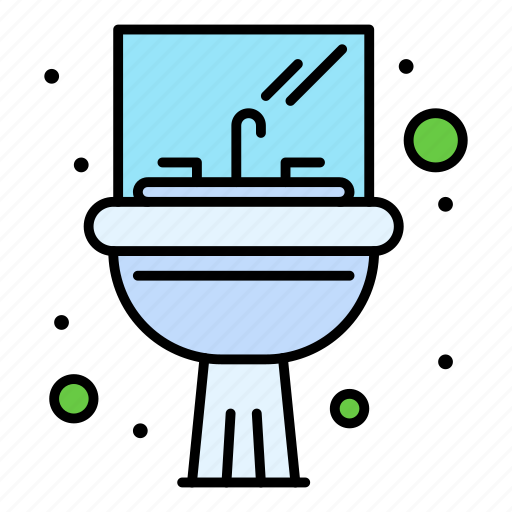 Bathroom, mirror, sink, washbasin icon - Download on Iconfinder
